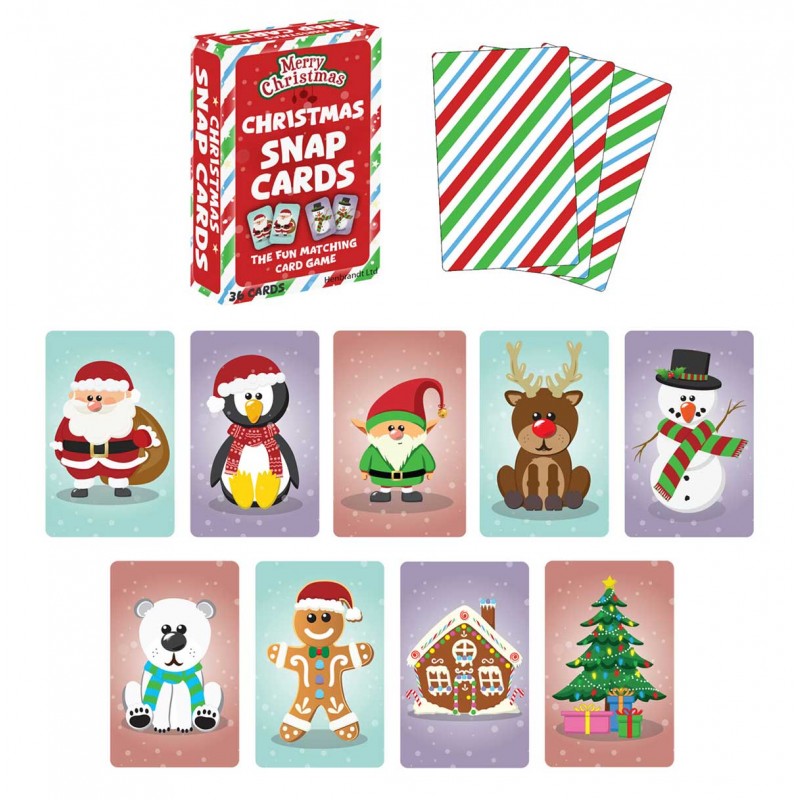 Christmas Snap Card Game