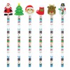 Novelty Christmas Pencil With Eraser Top