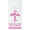 Pink Radiant Cross Plastic Cello Bags (20ct)